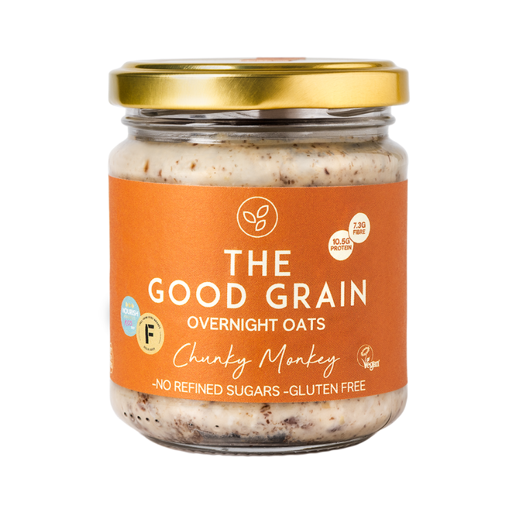 Chunky Monkey Overnight Oats