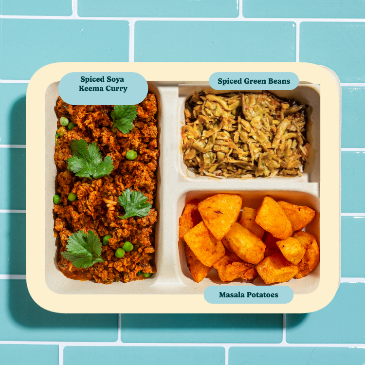 Spiced Soya Keema Curry (V)