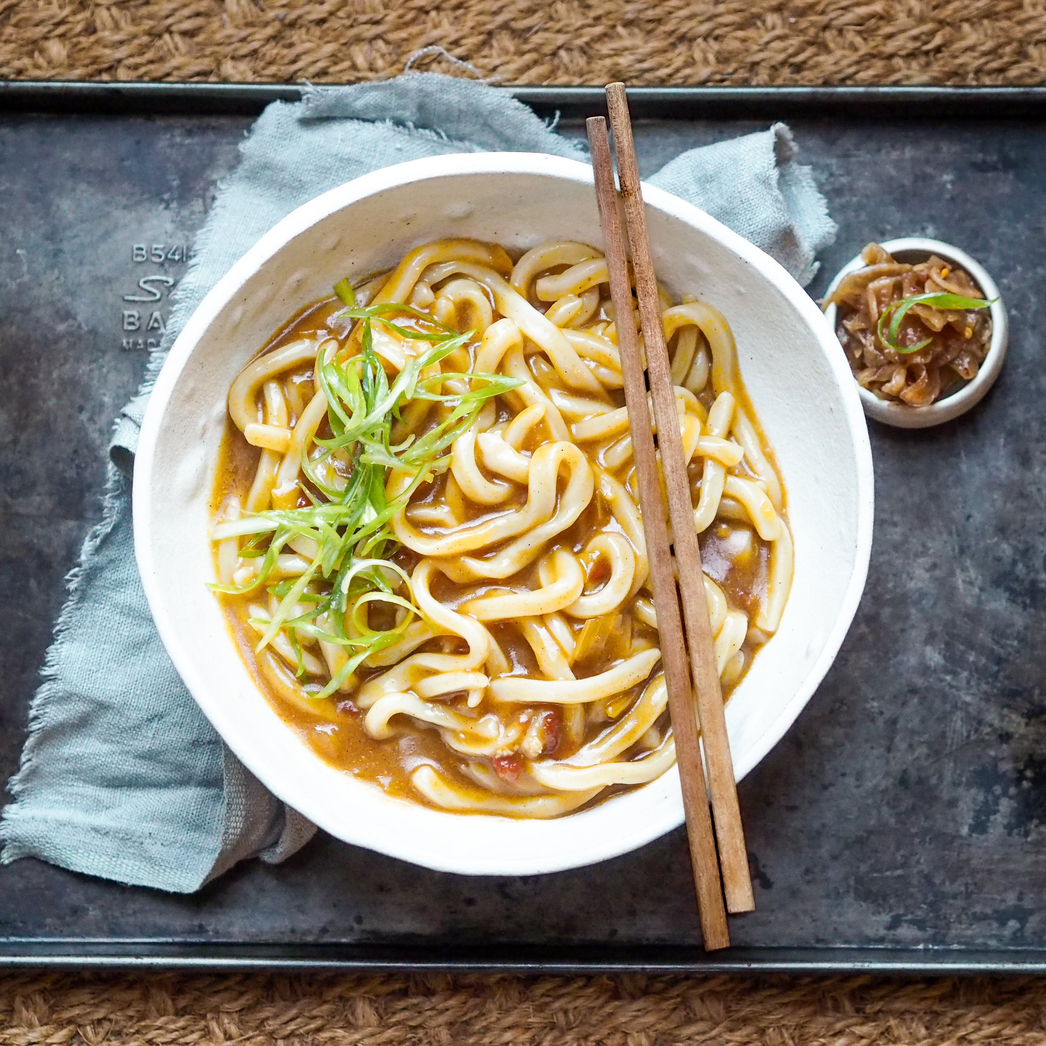 Vegan Curry Udon Noodles - by Shuko - HomeCooks