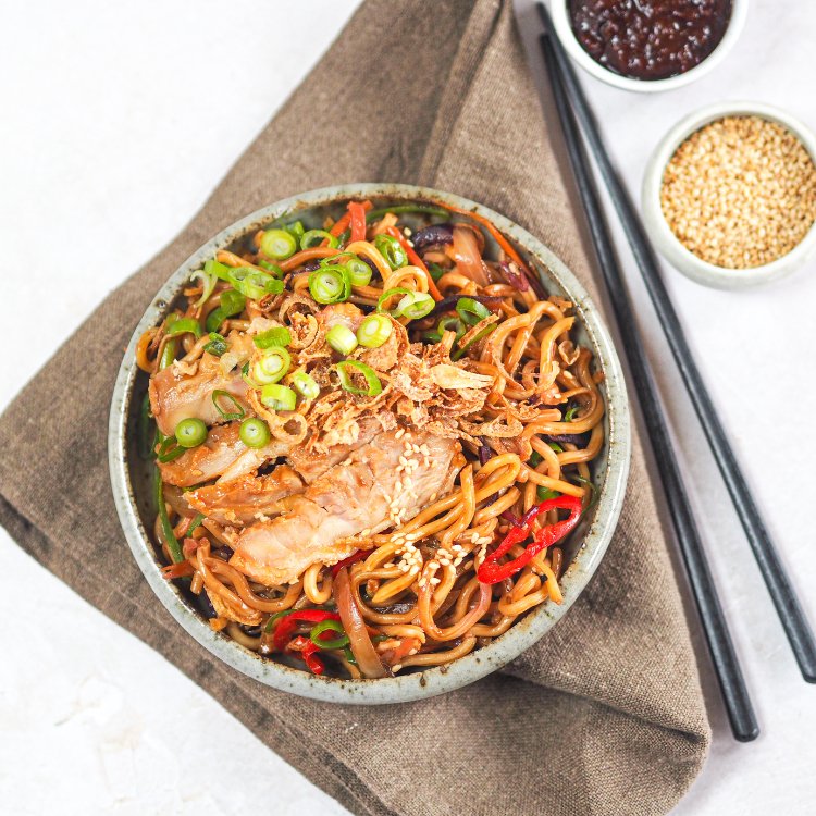Yakisoba with Teriyaki Chicken - Council - by Pear - HomeCooks