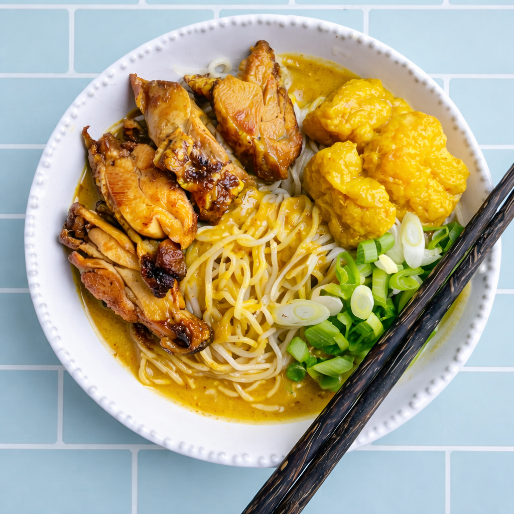 Hong Kong Curry Noodles