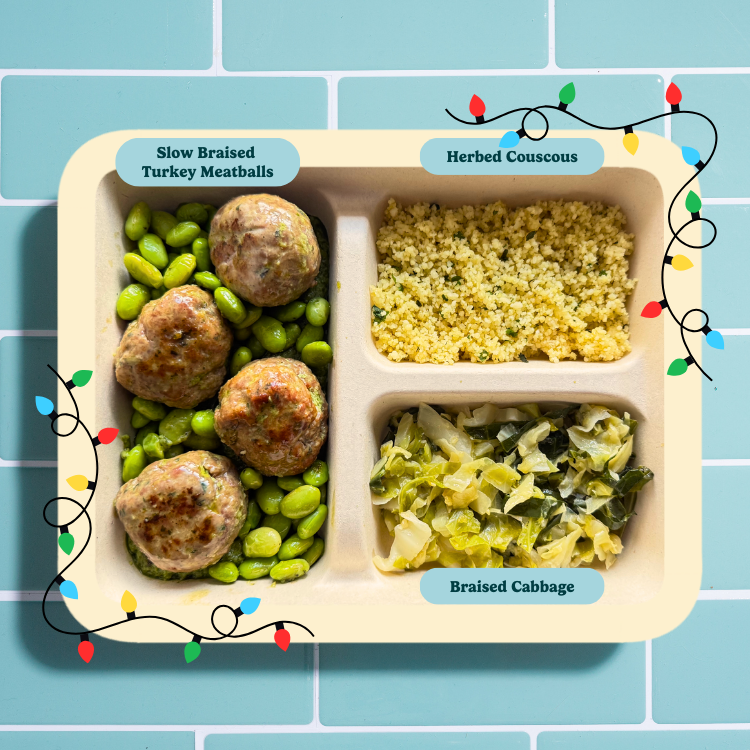 Slow Braised Christmas Turkey Meatballs