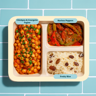 Chickpea and Courgette Tagine (V)