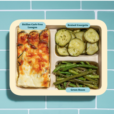 Sicilian Courgette Lasagna (V)