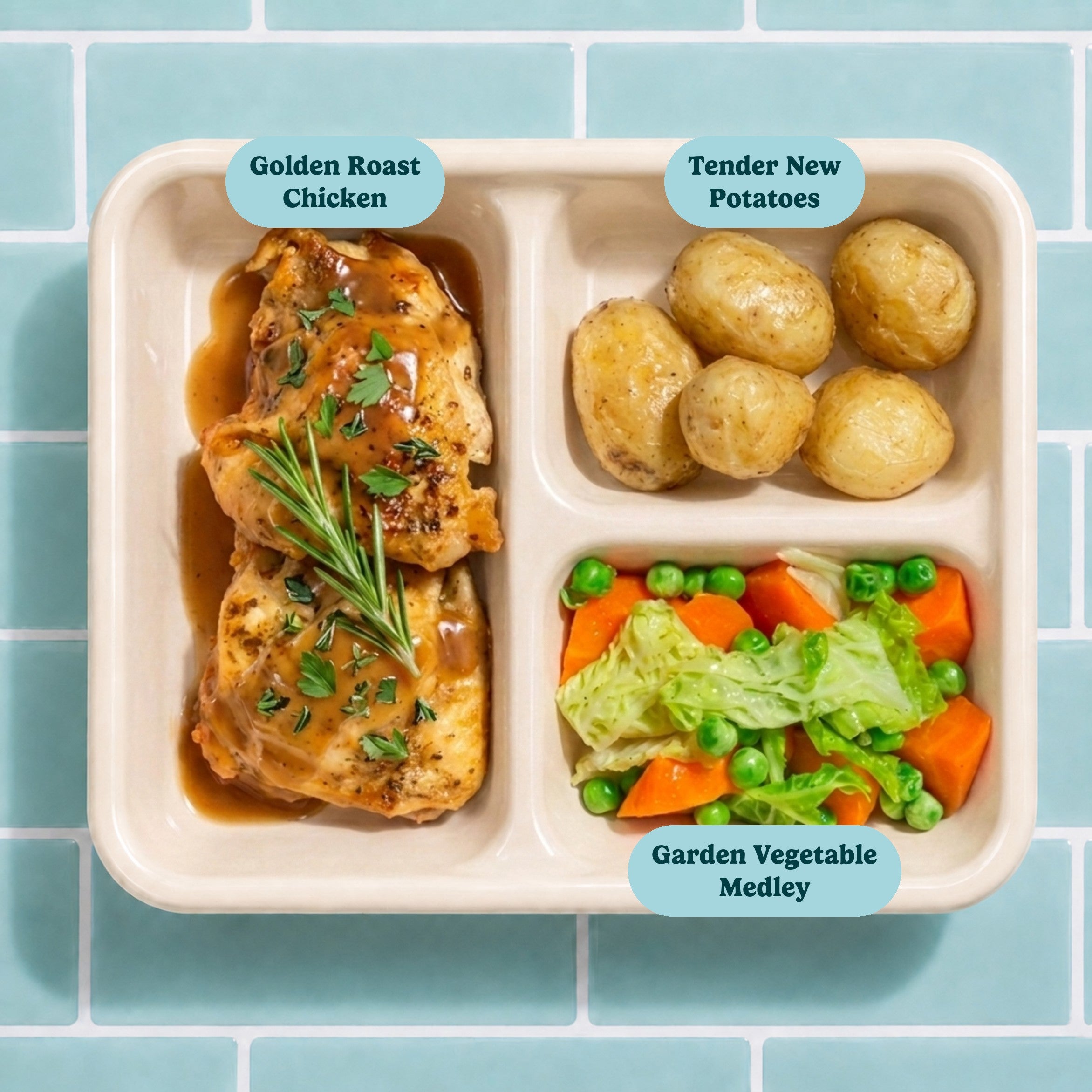 Golden Roast Chicken