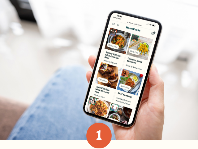 Cook online home deliveries