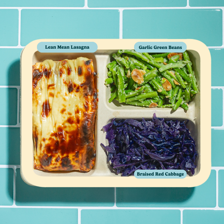 Lean Mean Lasagna (Turkey & Beef)