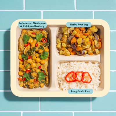 Indonesian Mushroom & Chickpea Rendang (VG)