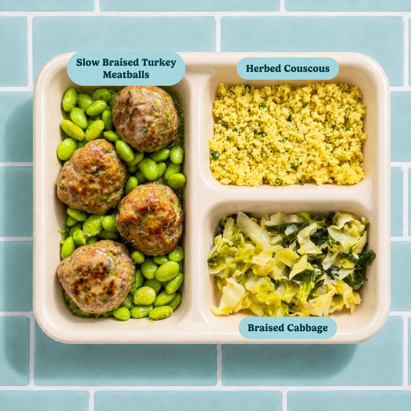 Slow Braised Turkey Meatballs