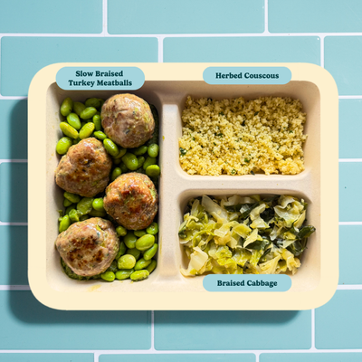 Slow Braised Turkey Meatballs