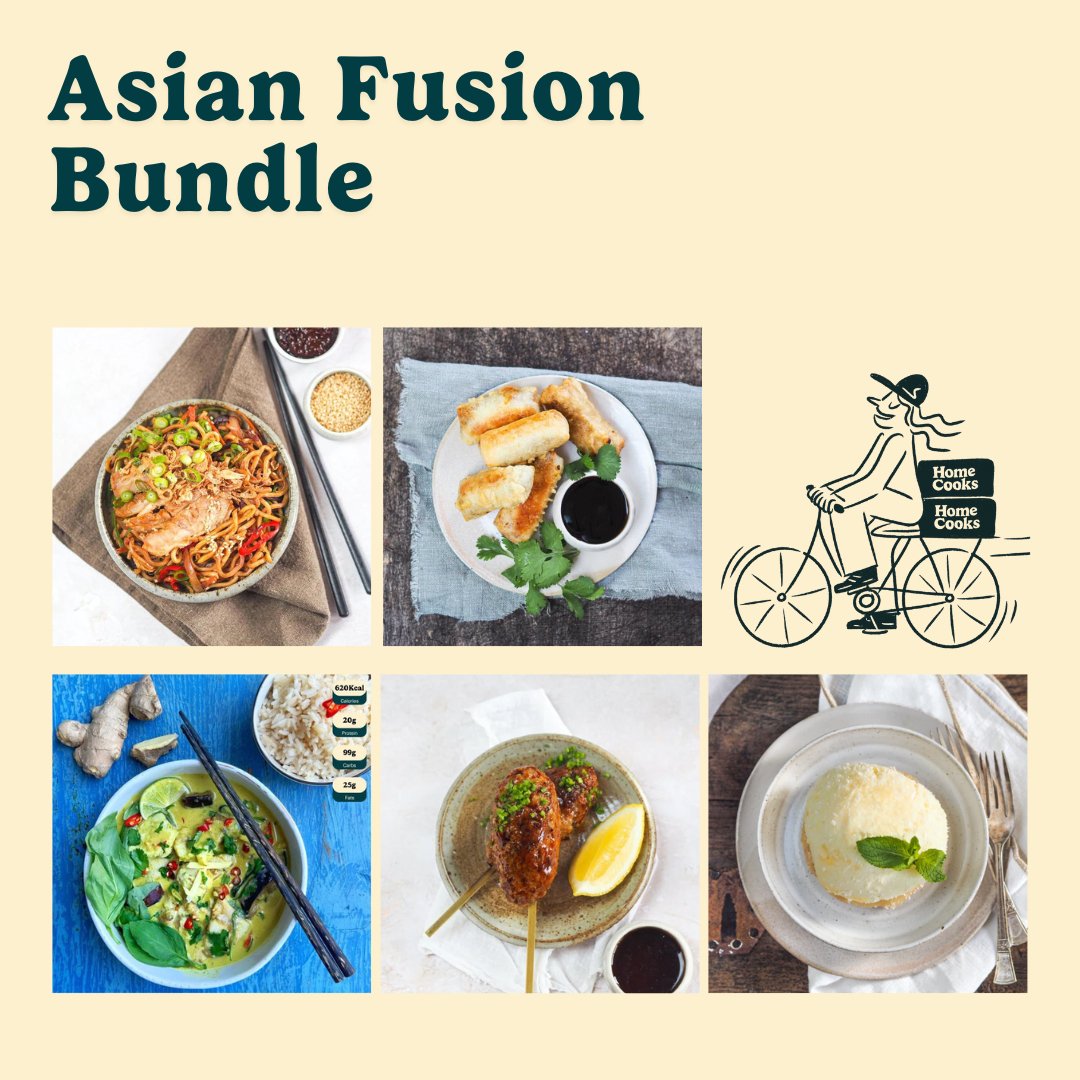 Asian Fusion Dinner For Two - by HomeCooks - HomeCooks