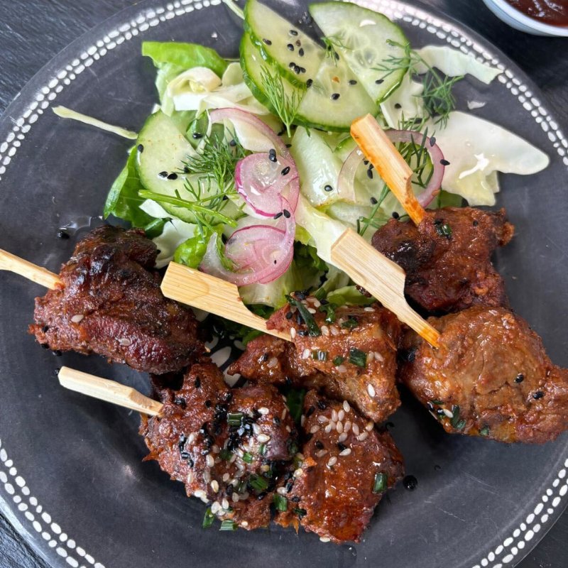 BBQ Pork Skewers - by Pessima - HomeCooks