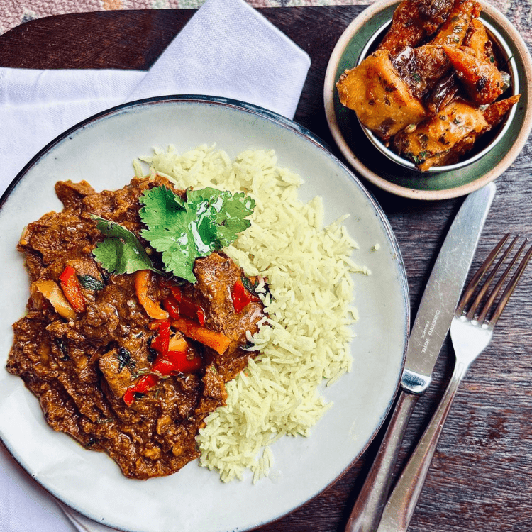 Chicken & Lamb Caribbean Curry - by Pessima - HomeCooks