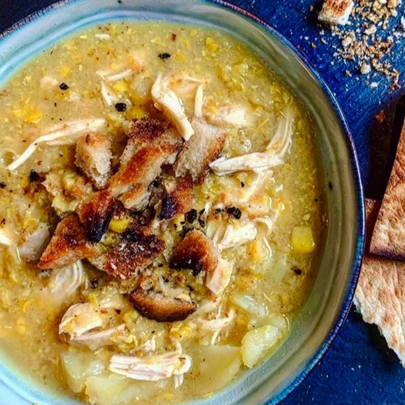 Chicken & Sweetcorn Soup - by Lisa - HomeCooks