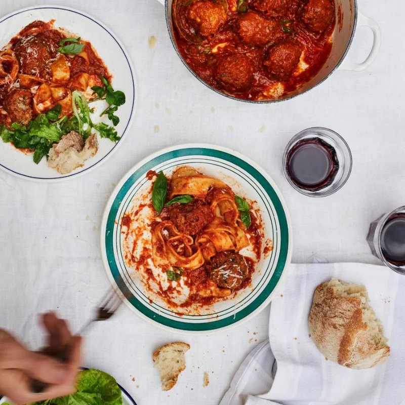 Italian Meatballs & Tomato Sauce - By FieldGoods - HomeCooks