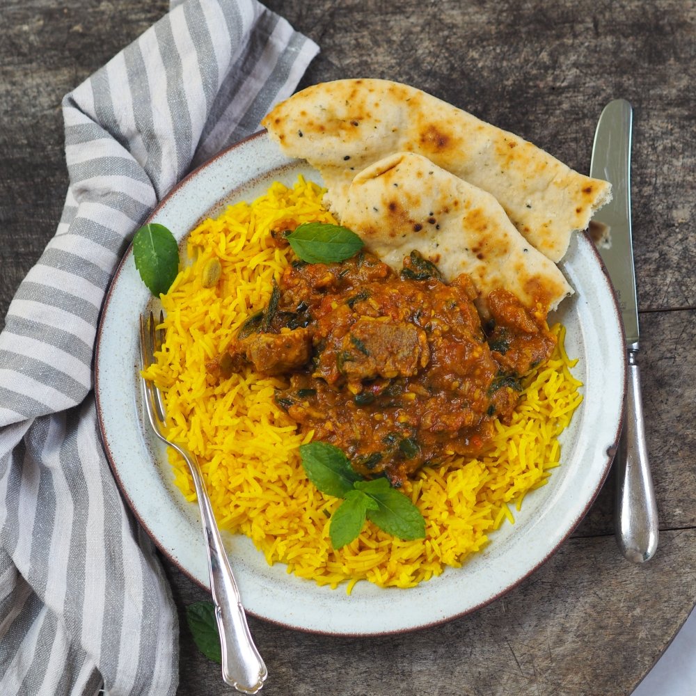 Lamb Handi with Fragrant Rice - by Hungry Woman - HomeCooks