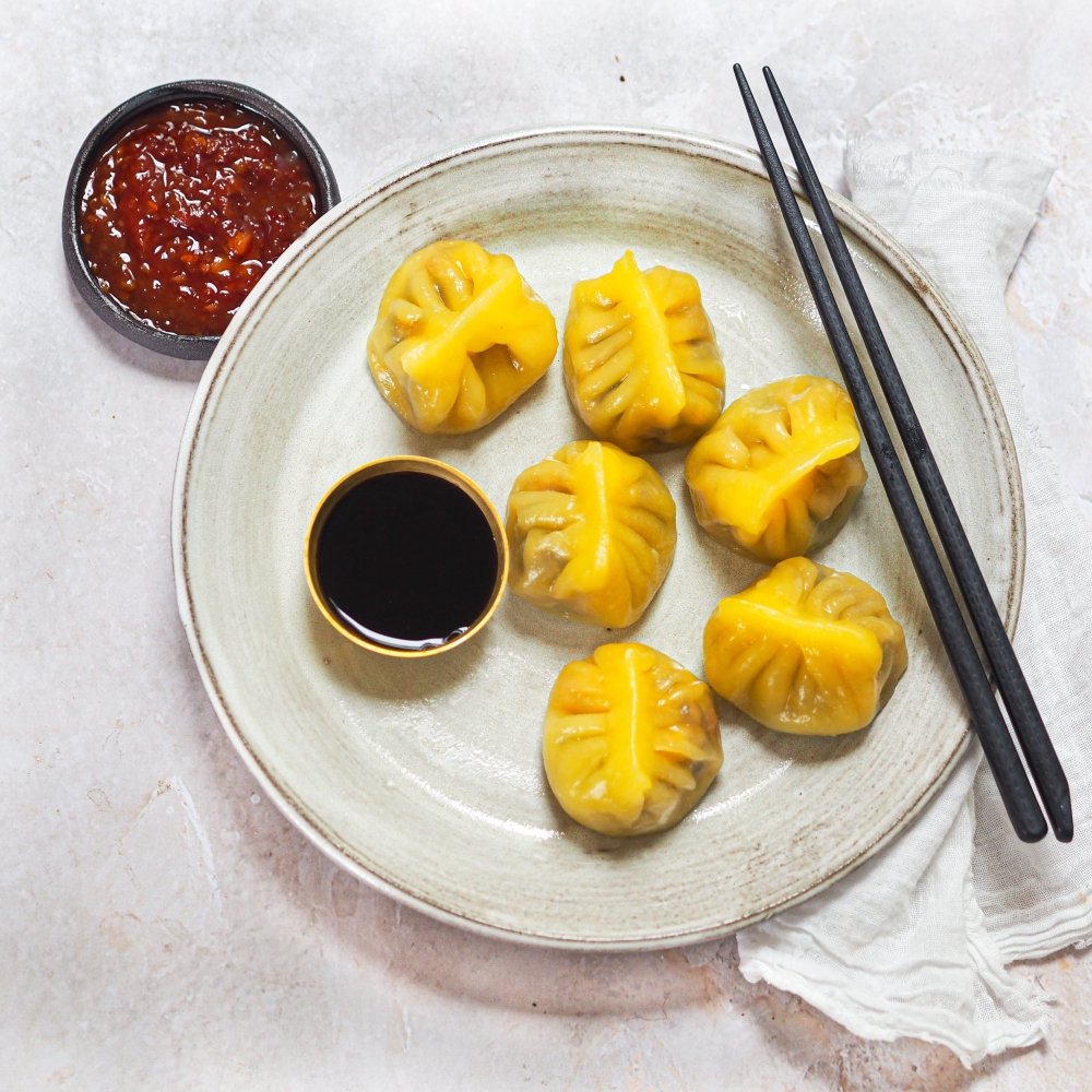 Vegetable Crystal Dumplings ( 6pcs) - by Mai Dim Sum - HomeCooks