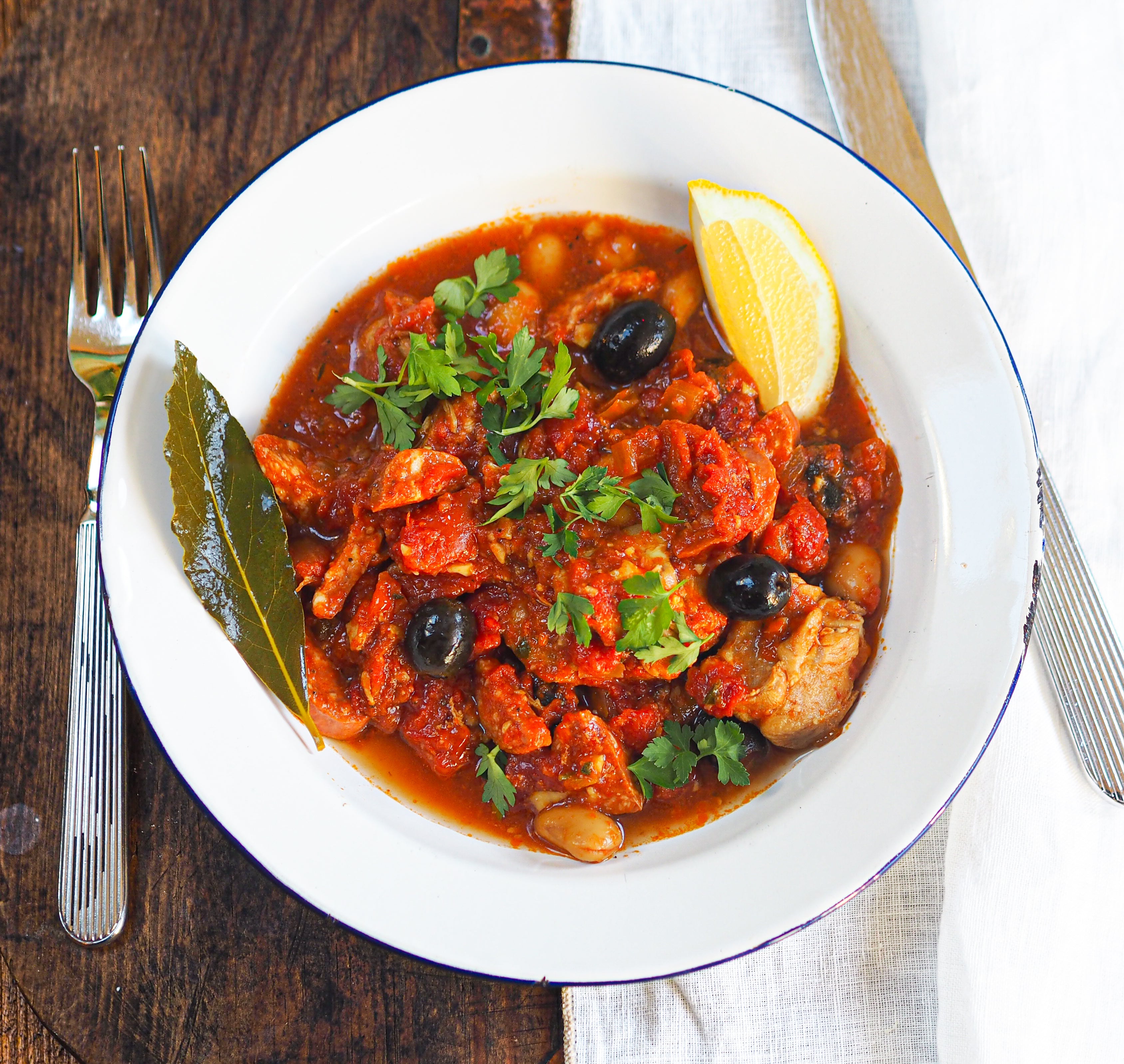 Chicken, Chorizo & Lima Beans Stew - Council - by Sebastien - HomeCooks