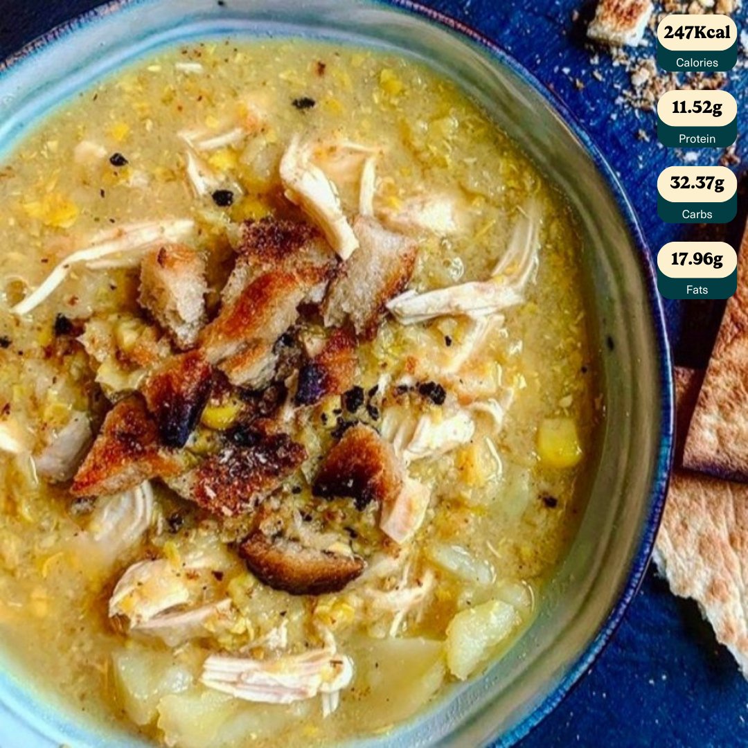 Chicken & Sweetcorn Soup - by Lisa - HomeCooks