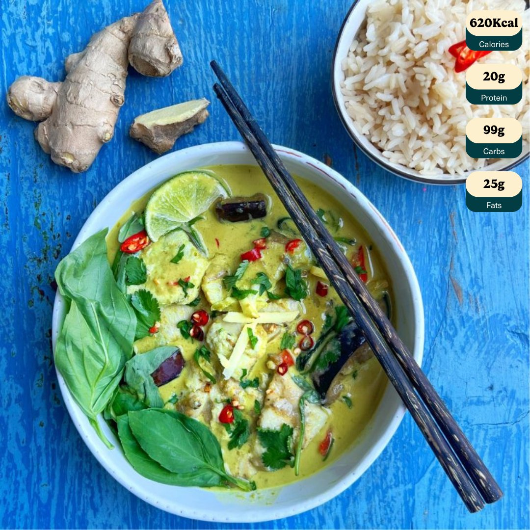 Chicken Thai Green Curry with Jasmine Rice - by Satay Street - HomeCooks