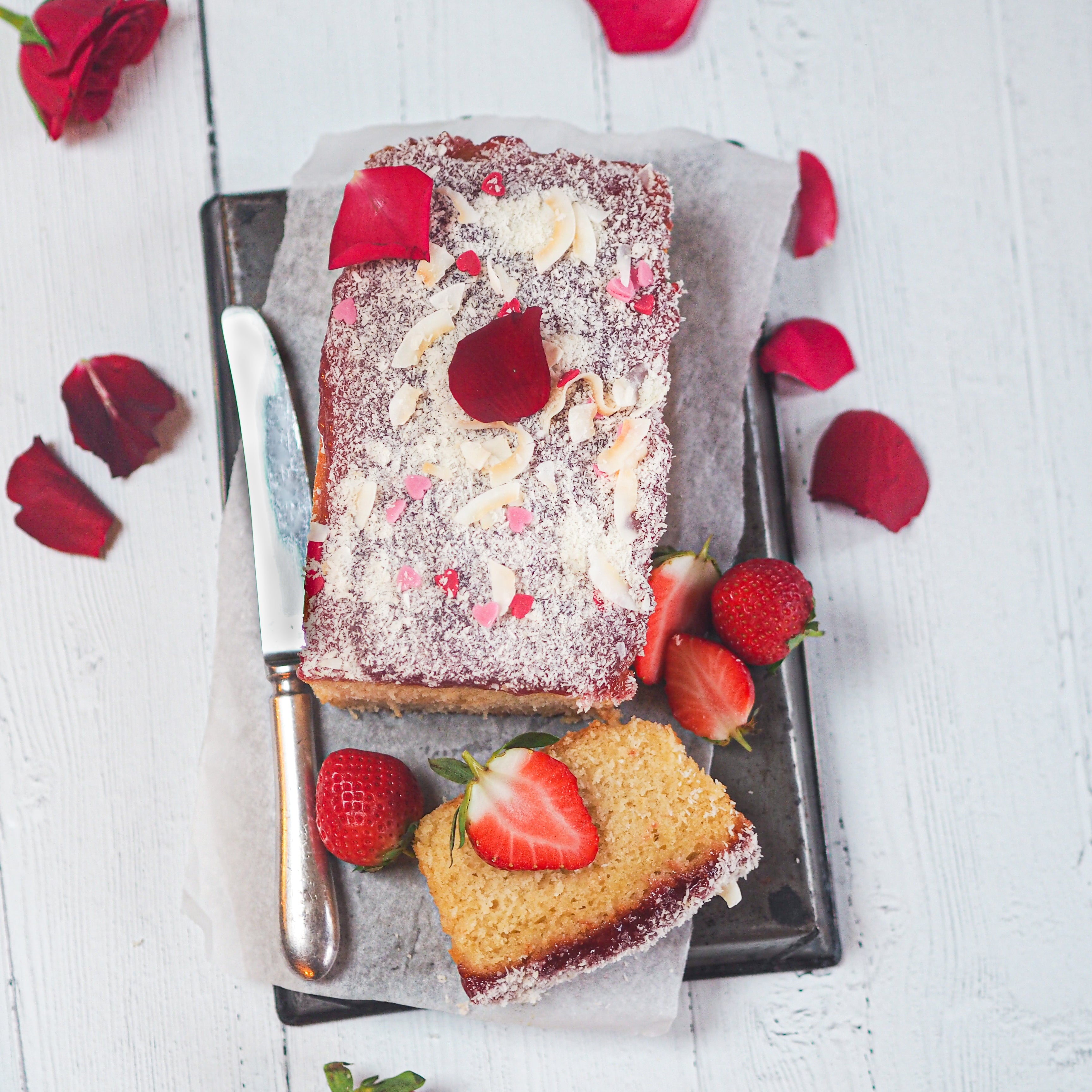 Jam & Coconut Cake - by Persian Kitchen - HomeCooks