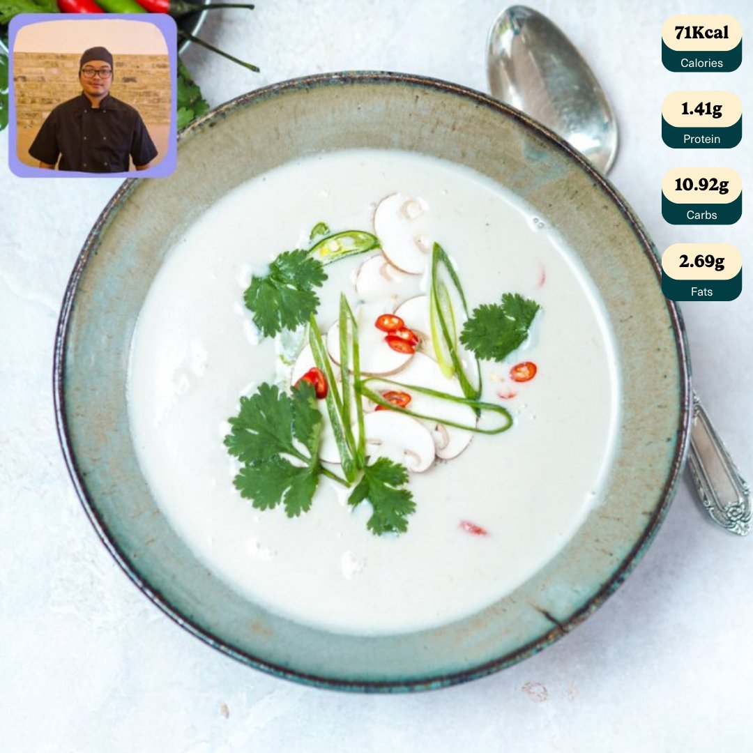 Mushroom Tom Kha Soup - by Mark - HomeCooks