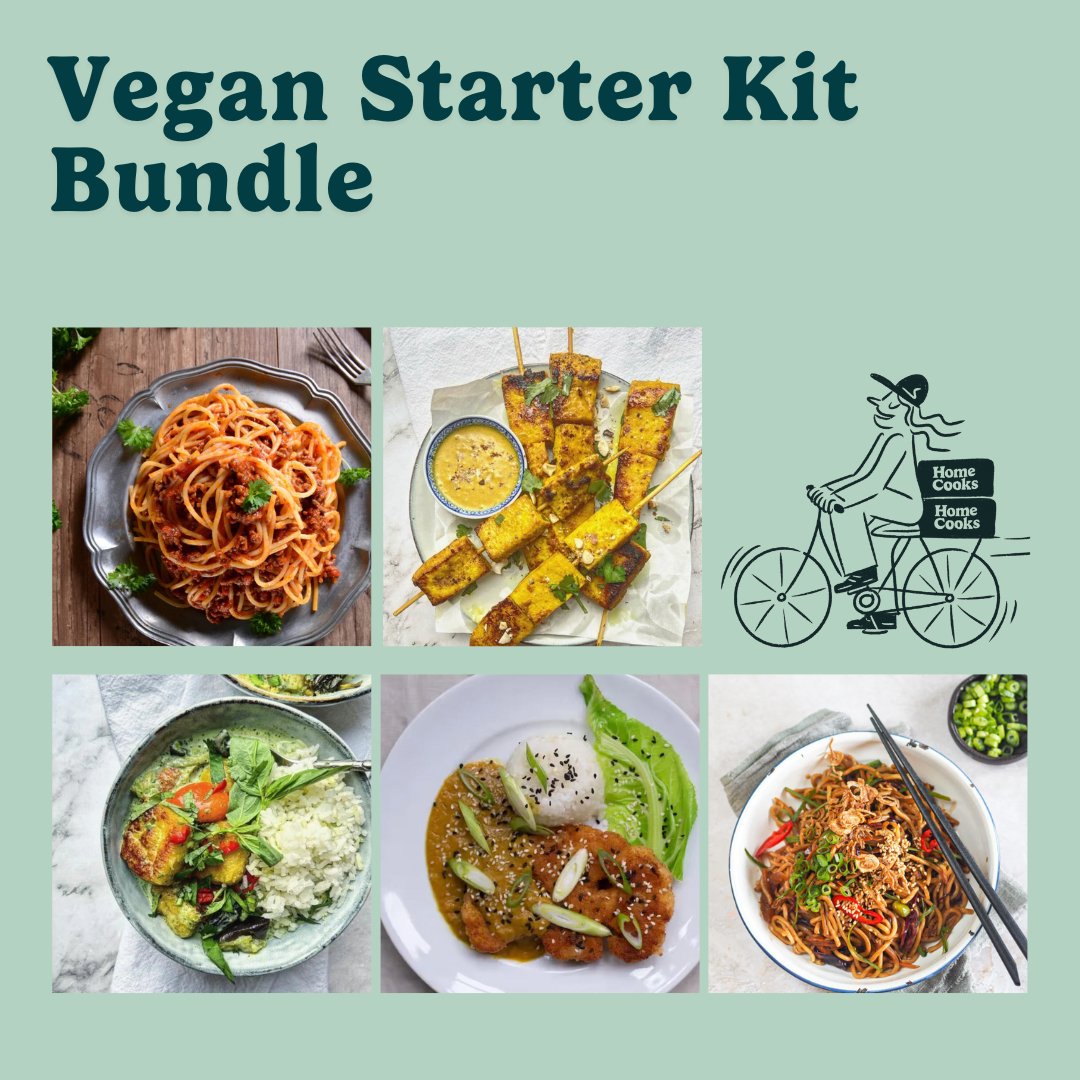 Vegan Starter Kit Bundle (x6 Dishes) - by HomeCooks - HomeCooks