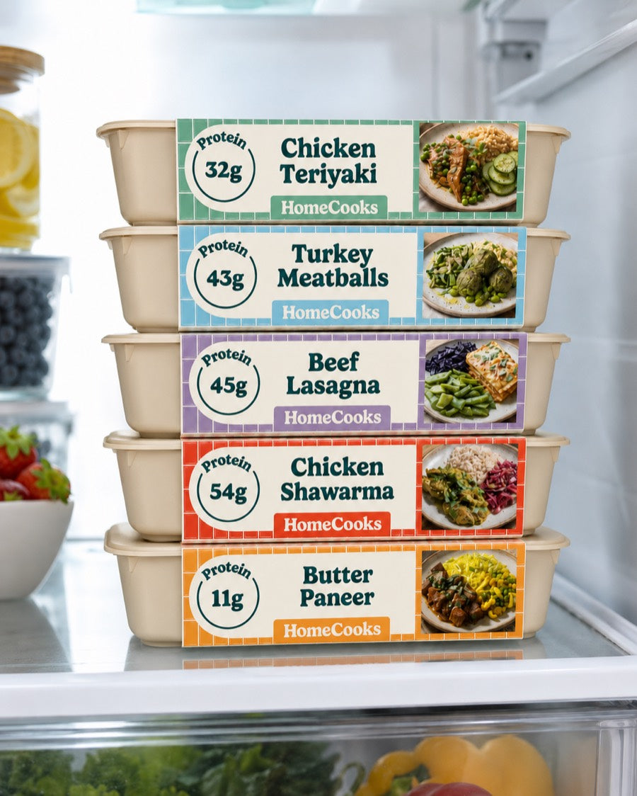 The HomeCooks bento meal range